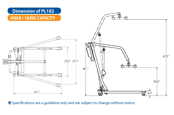 Bestcare Patient Lift PL182