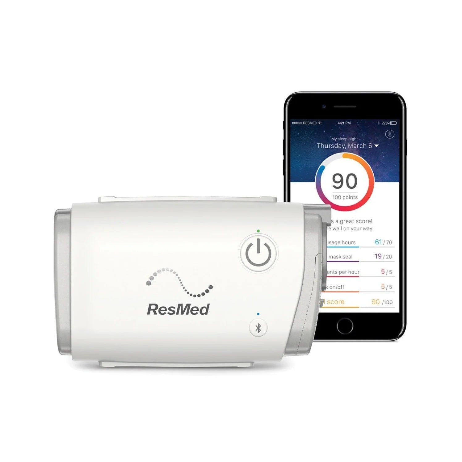 ResMed AirMini CPAP Machine 38113 – Suncoast Medical