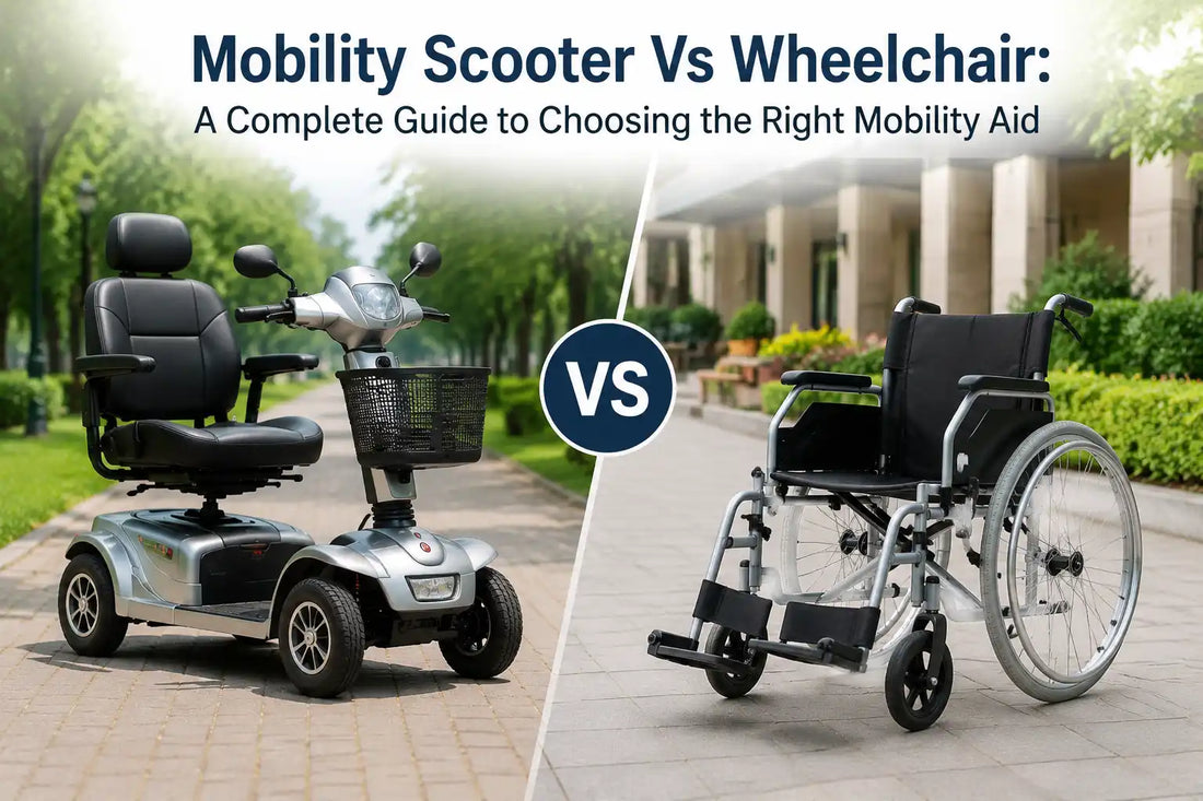 Mobility Scooter Vs Wheelchair: A Complete Guide to Choosing the Right Mobility Aid