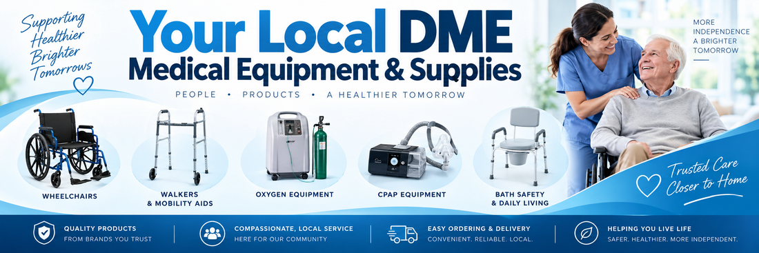 Your Local DME Equipment & Medical Supply Store