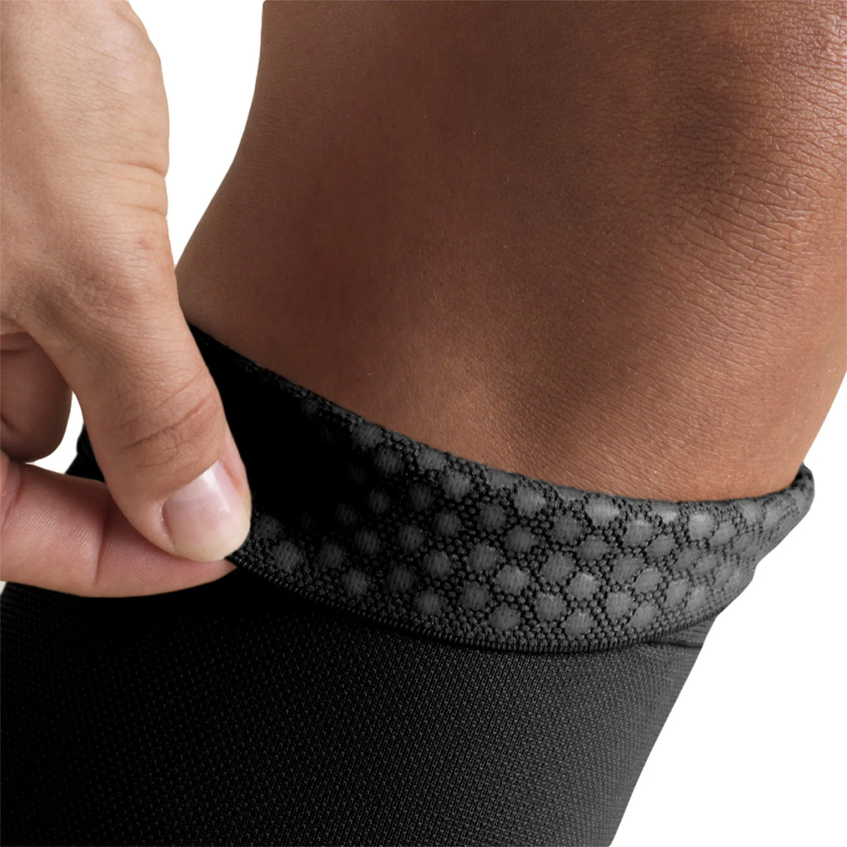 Coastline Compression TruForm Ladies 20-30 mmHg Opaque Thigh High Compression Stocking — Open ...