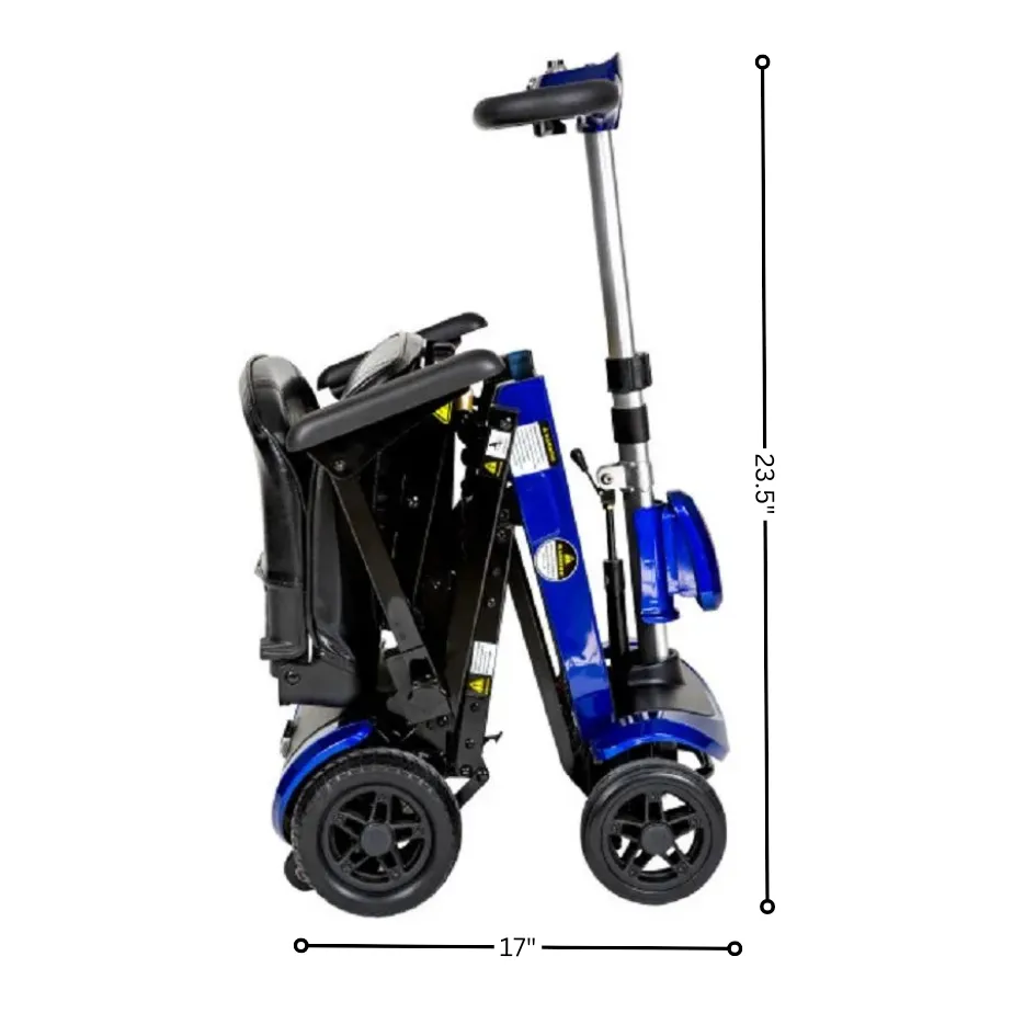 Drive ZooMe Auto-Flex Folding Travel Scooter – FLEX-AUTO