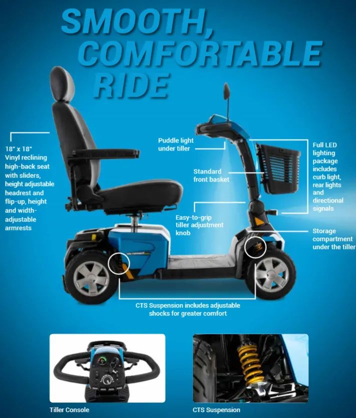 Pride Mobility Victory LX Sport Model S710LXW