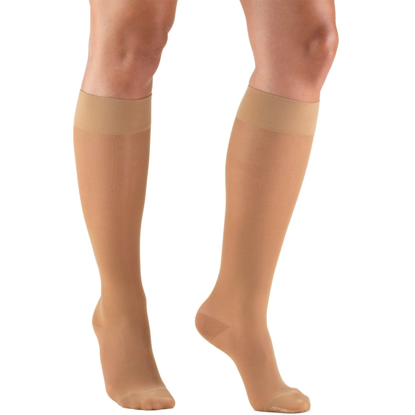 TruForm Lites Knee High 15-20 Compression (Closed Toe)