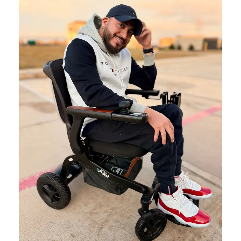 Golden Technologies Ally GP303 Folding Power Wheelchair - White