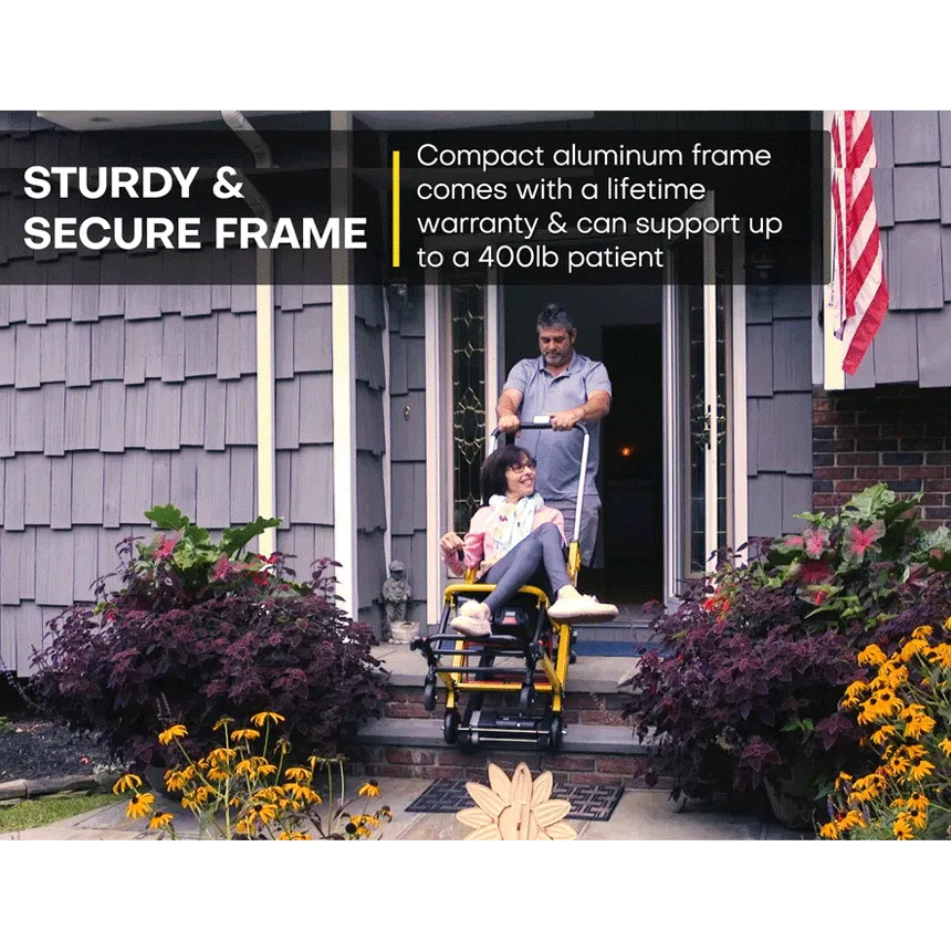 Genesis Battery-Powered Mobile Stairlift for Straight Stairs