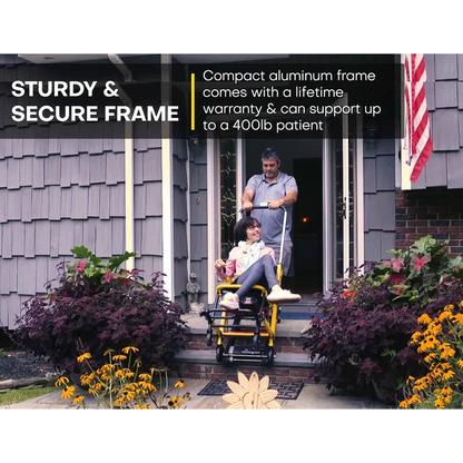 Genesis Battery-Powered Mobile Stairlift for Straight Stairs