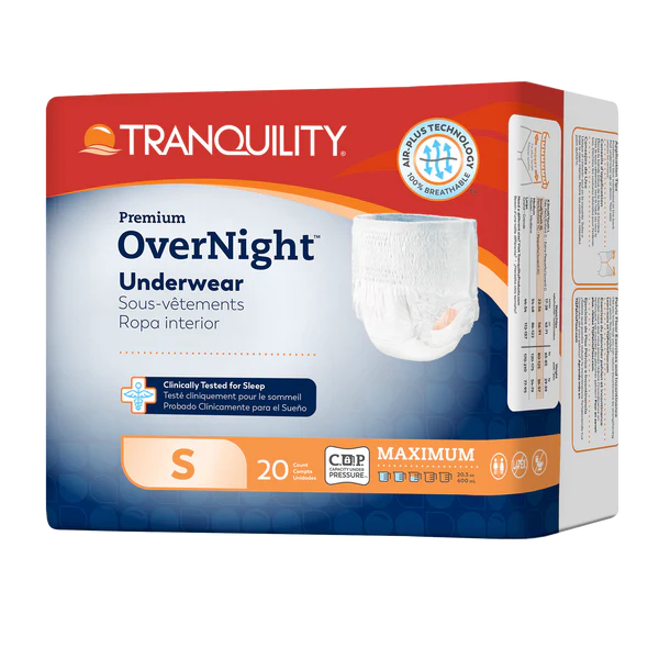 Tranquility Premium Overnight Underwear (Case Packs)