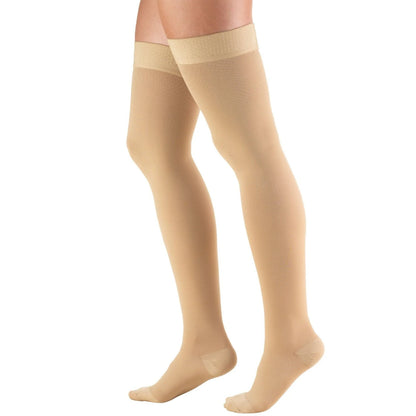 TruForm  20-30 Compression Socks (Thigh High) (Closed Toe)