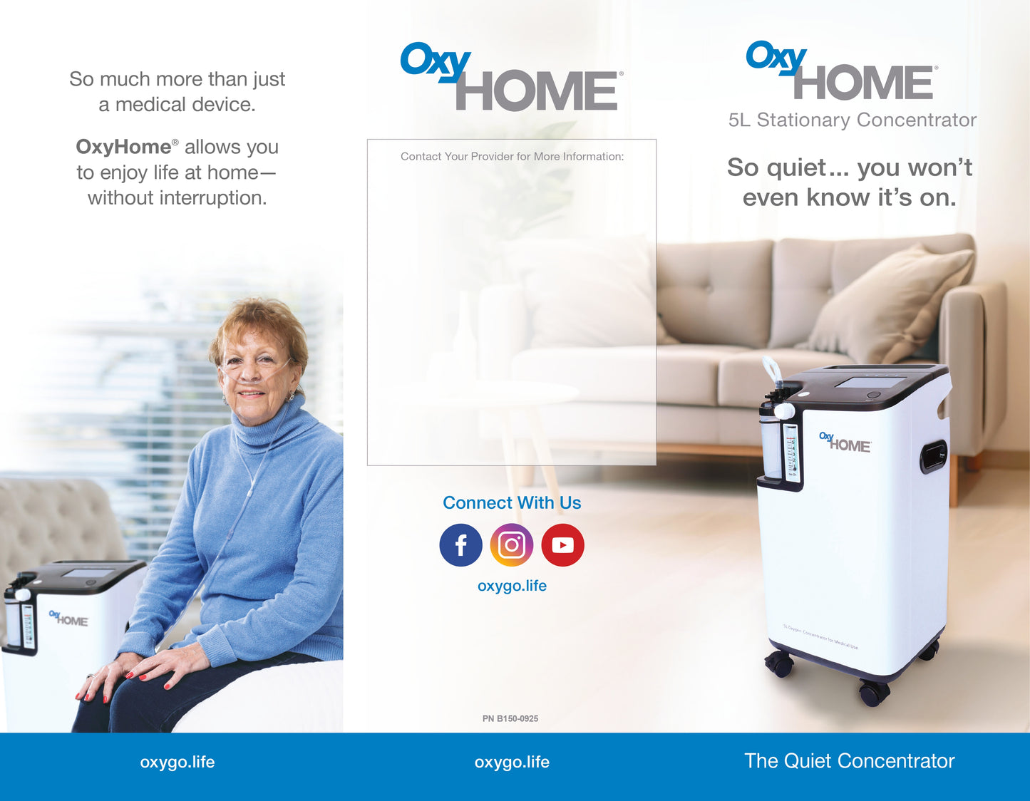 Oxygo OxyHome 5L Stationary Oxygen Concentrator