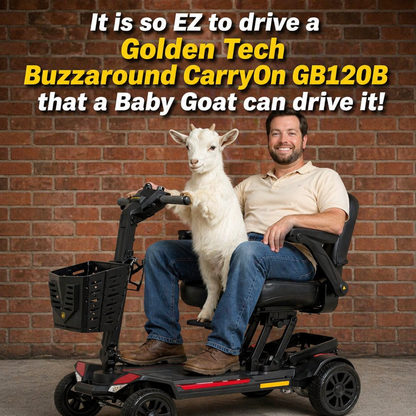 Golden Tech Buzzaround CarryOn Model: GB120B