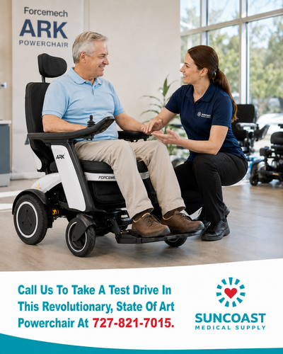 Forcemech ARK Luxury All-Terrain Reclining Power Chair