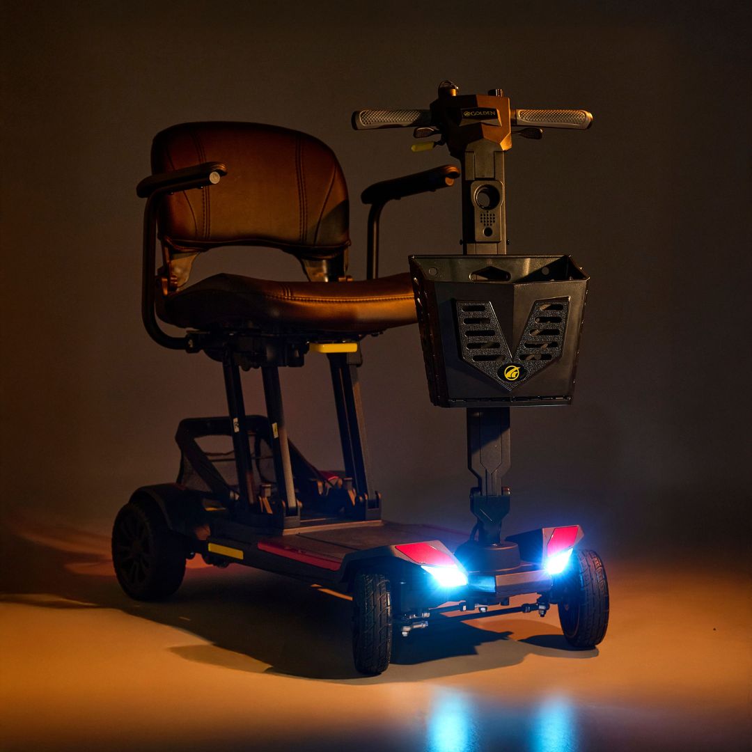 Golden Tech Buzzaround CarryOn Model: GB120B – Suncoast Medical