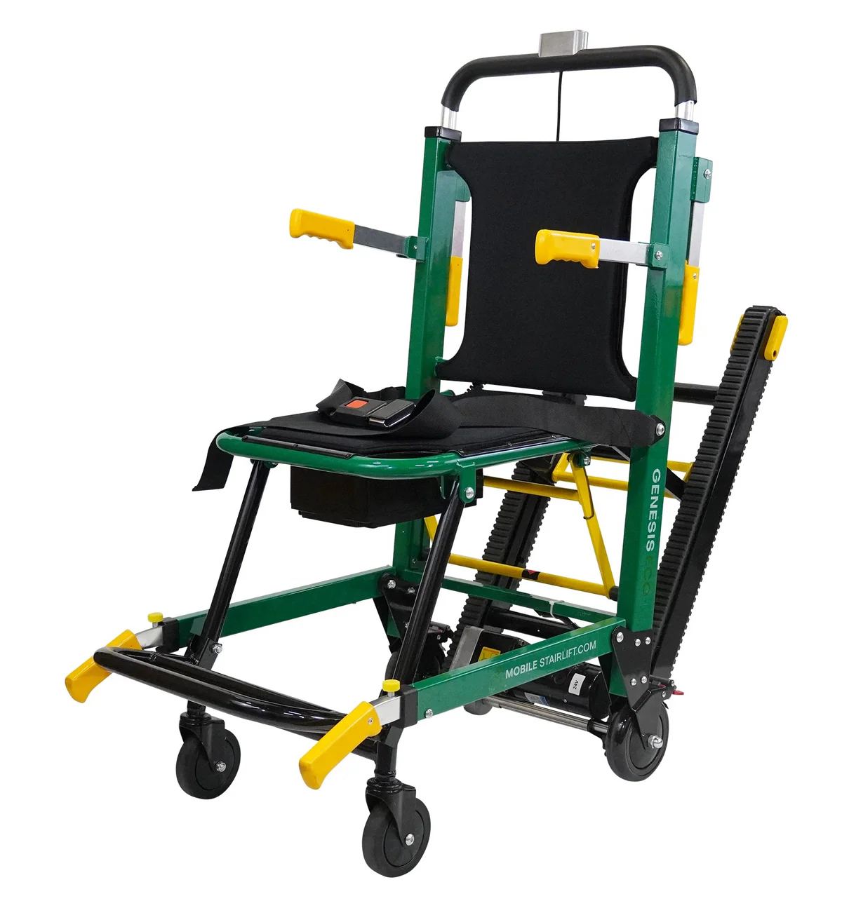 Genesis ECO Battery Powered Mobile Stairlift Alternative for Straight Stairs