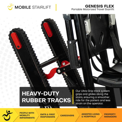 Genesis Flex 2-in-1 Mobile Stairlift & Portable Transport Chair