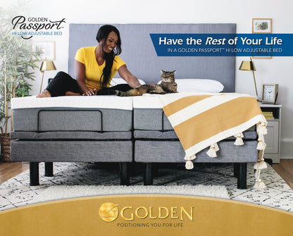 Golden Passport King Adjustable hi-low Bed Model BDA100 Split King