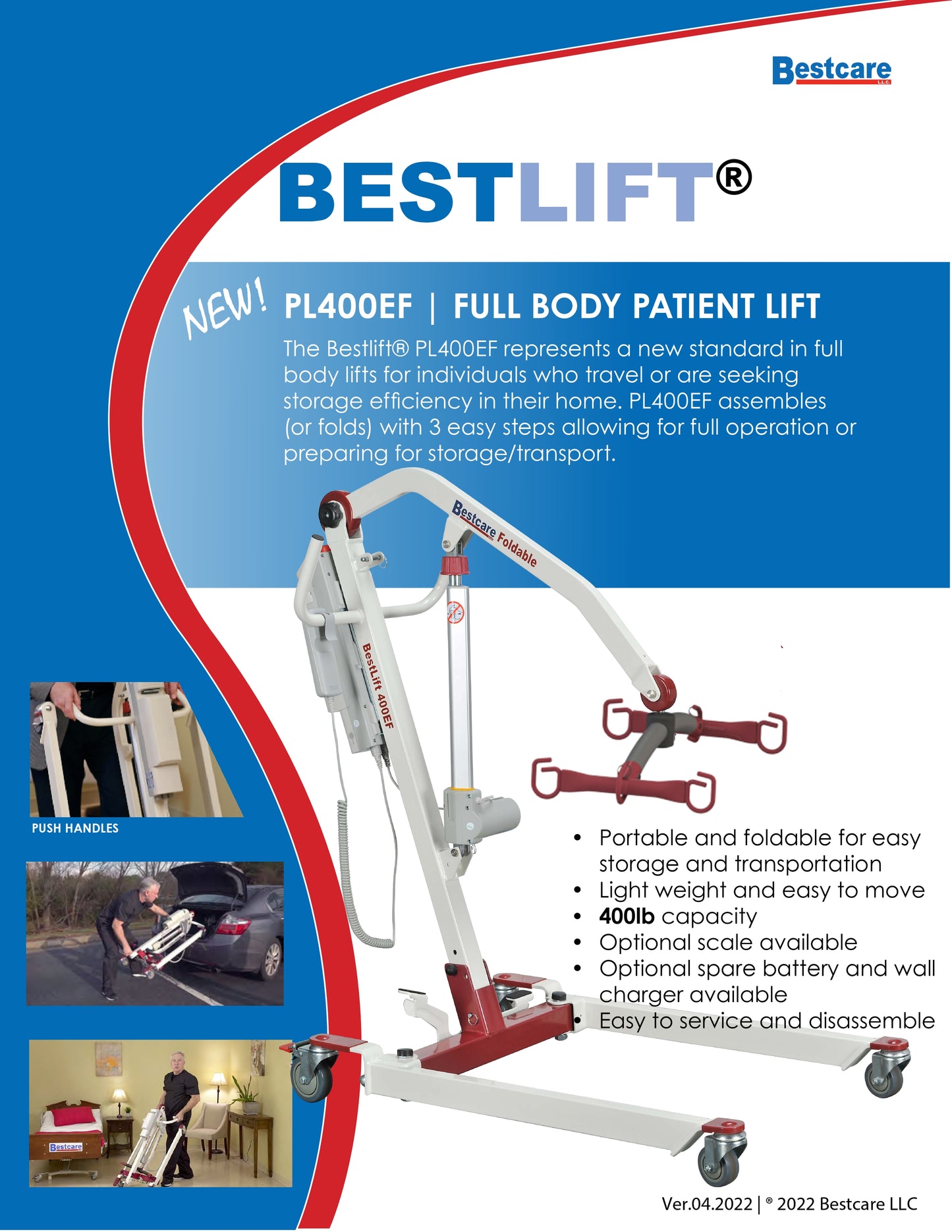 Bestcare Patient Lift PL400EF