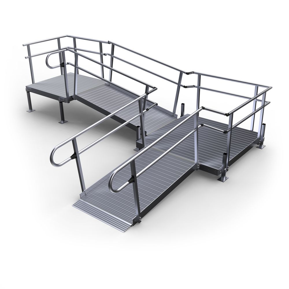 Modular Aluminum Wheelchair Ramps — Custom Configured | Suncoast Medical