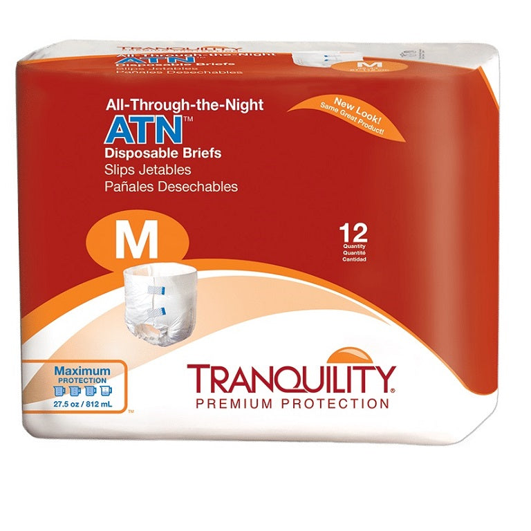 Tranquility ATN Disposable Briefs (Case Packs)