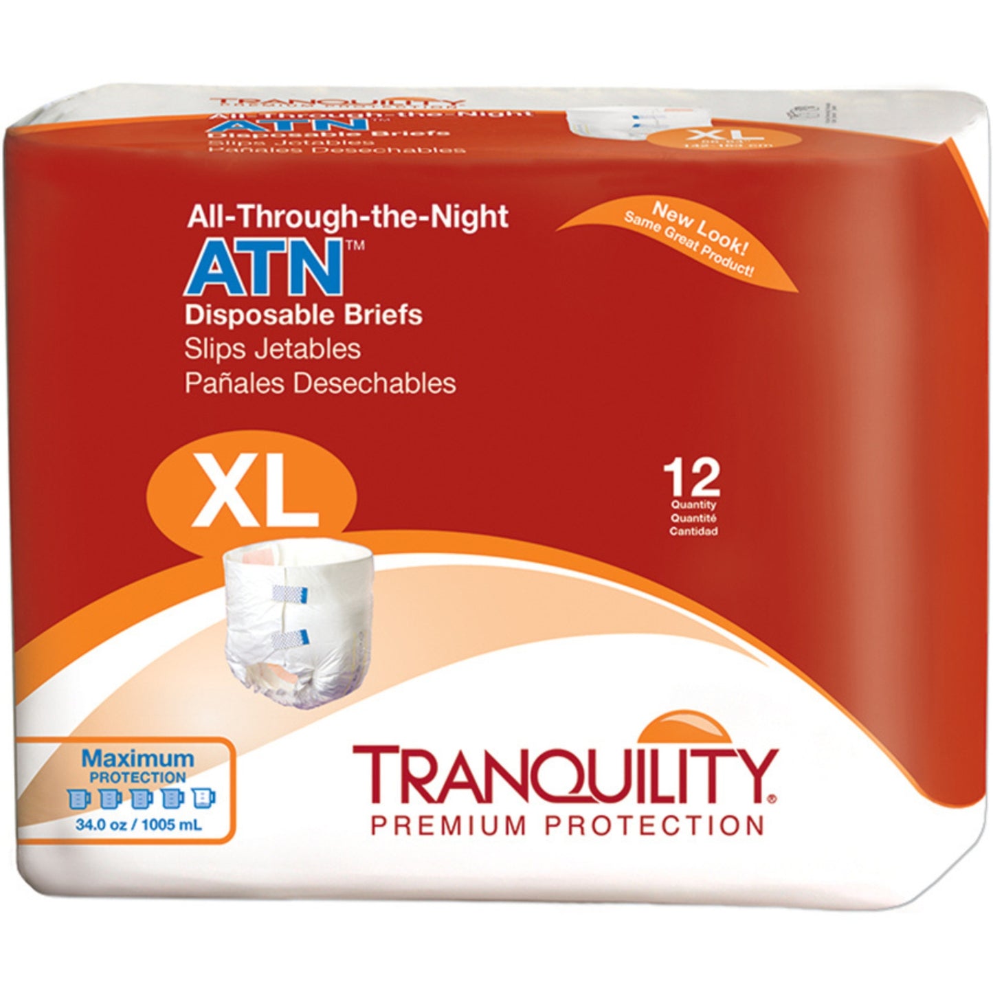 Tranquility ATN Disposable Briefs (Case Packs)