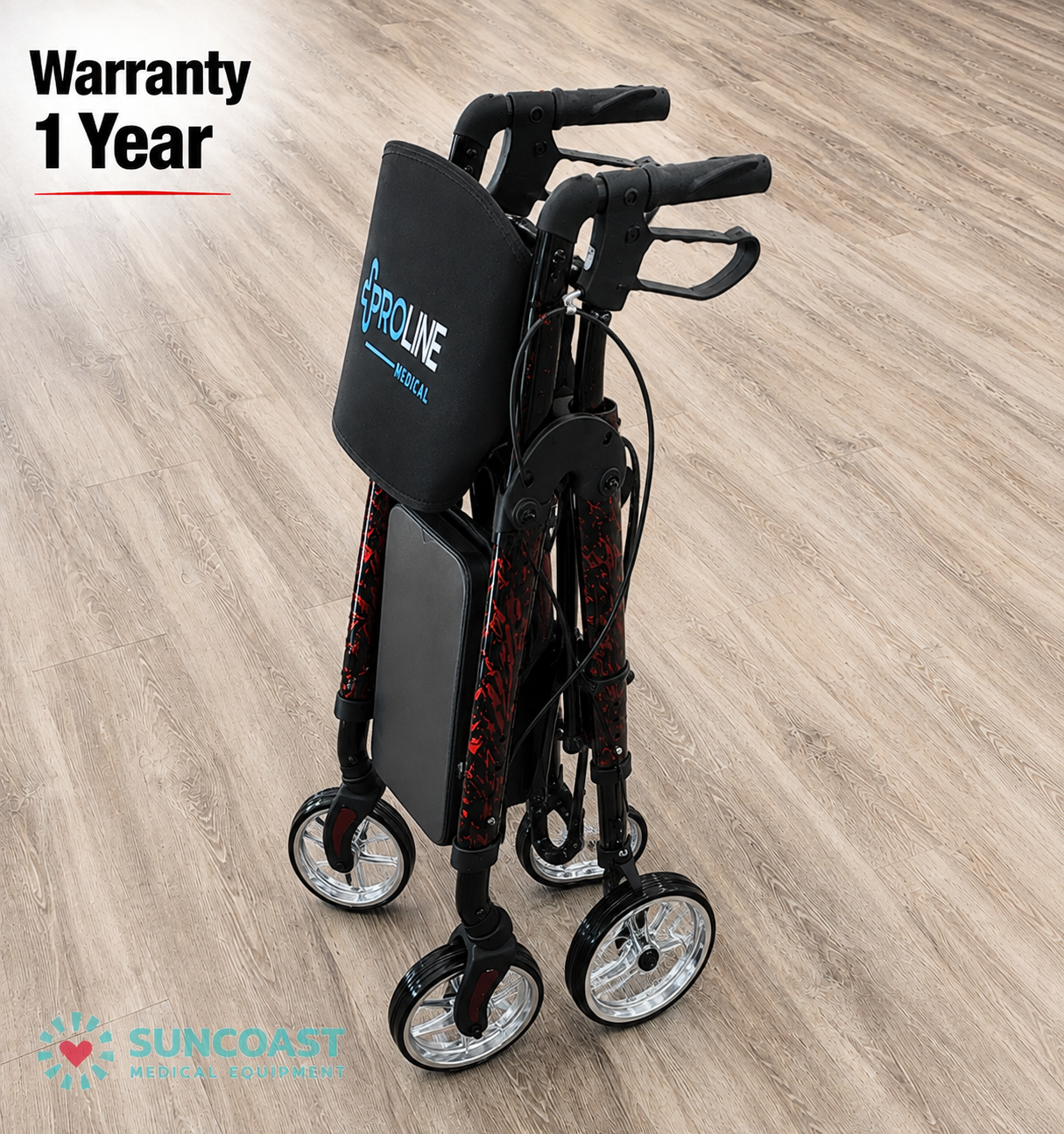 Proline Walker Rollator - 4 wheel