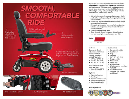 Pride Jazzy Select Power Chair